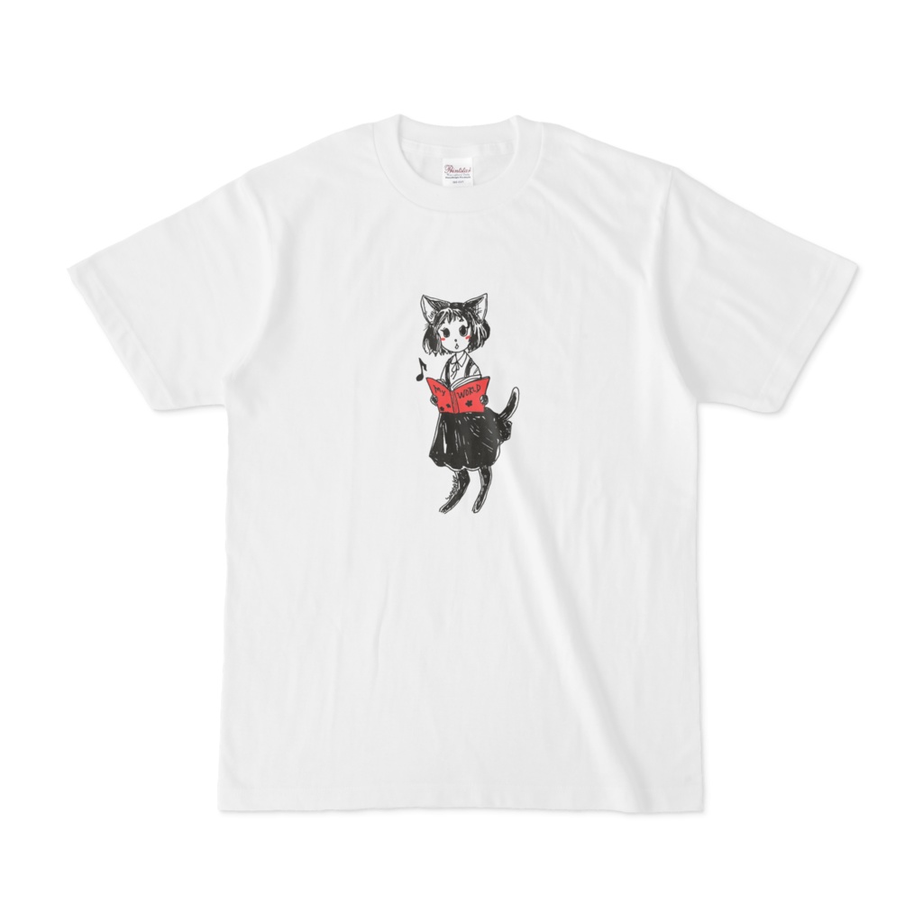 歌う猫シャツ