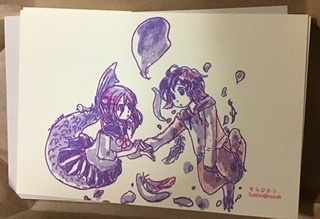 混ざる世界の境界線