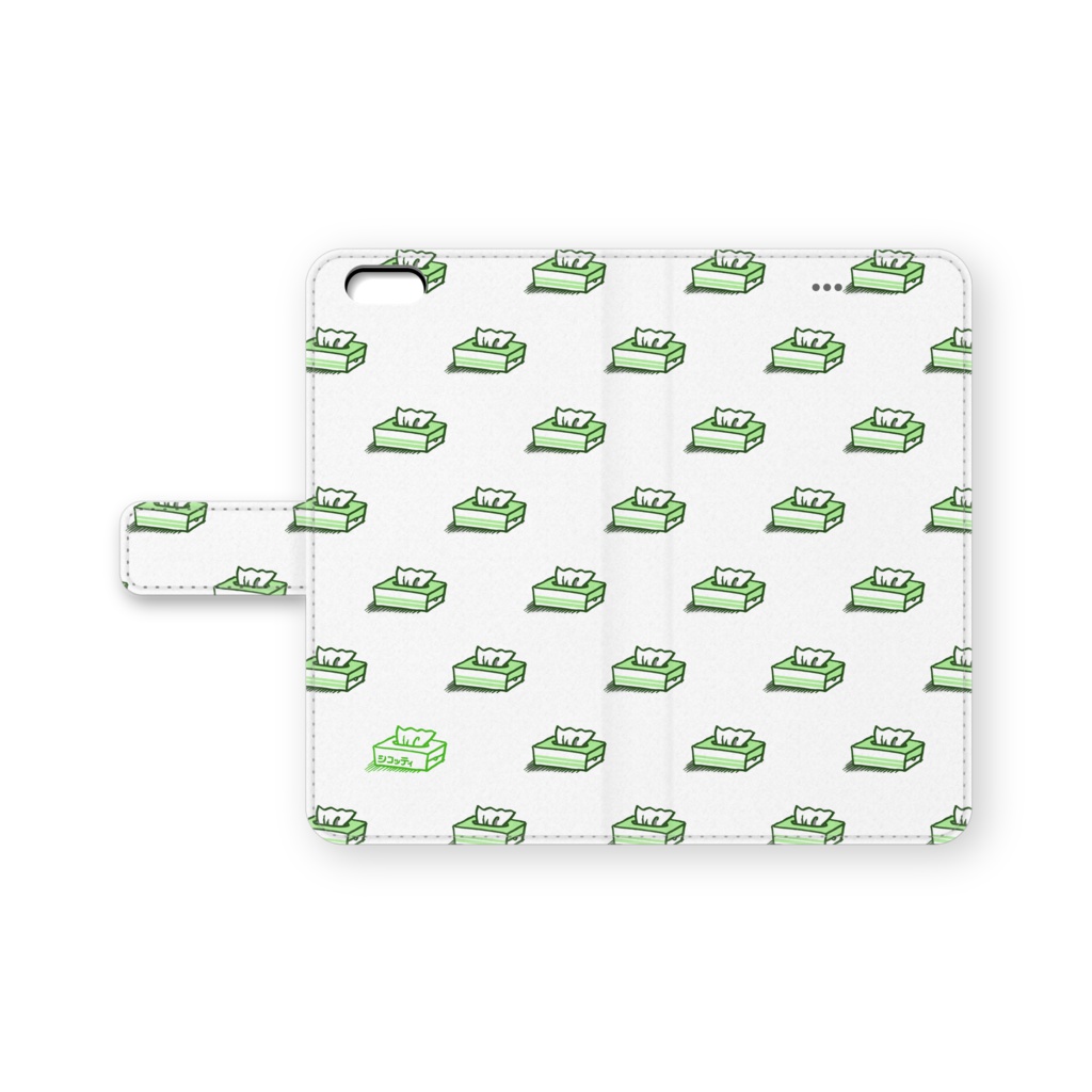 ボックスティッシュiPhoneケース