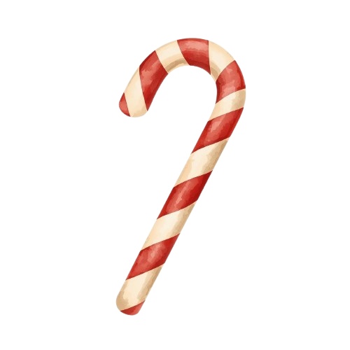 【クリスマス】水彩アンティーク風クリップアート10点セット PNG背景透過