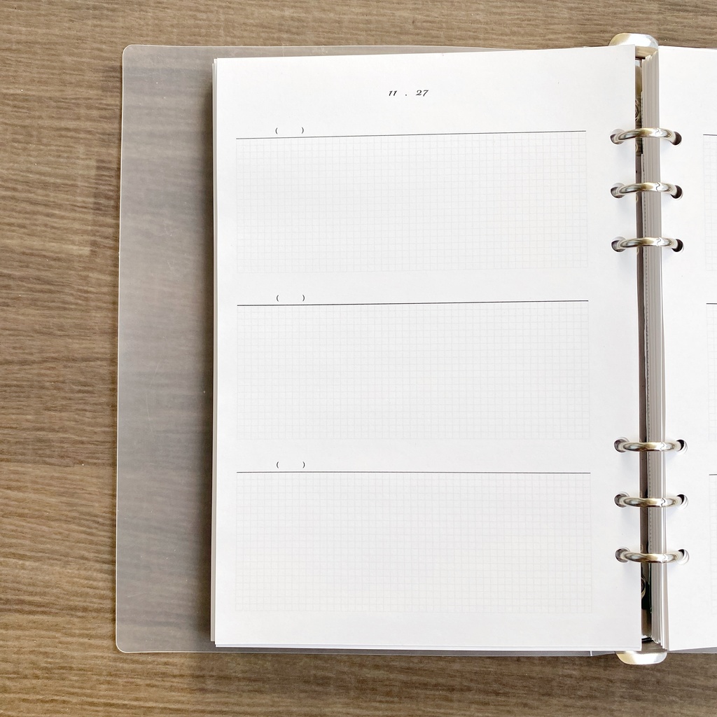 A5 3年連用日記 PDFデータ システム手帳リフィル