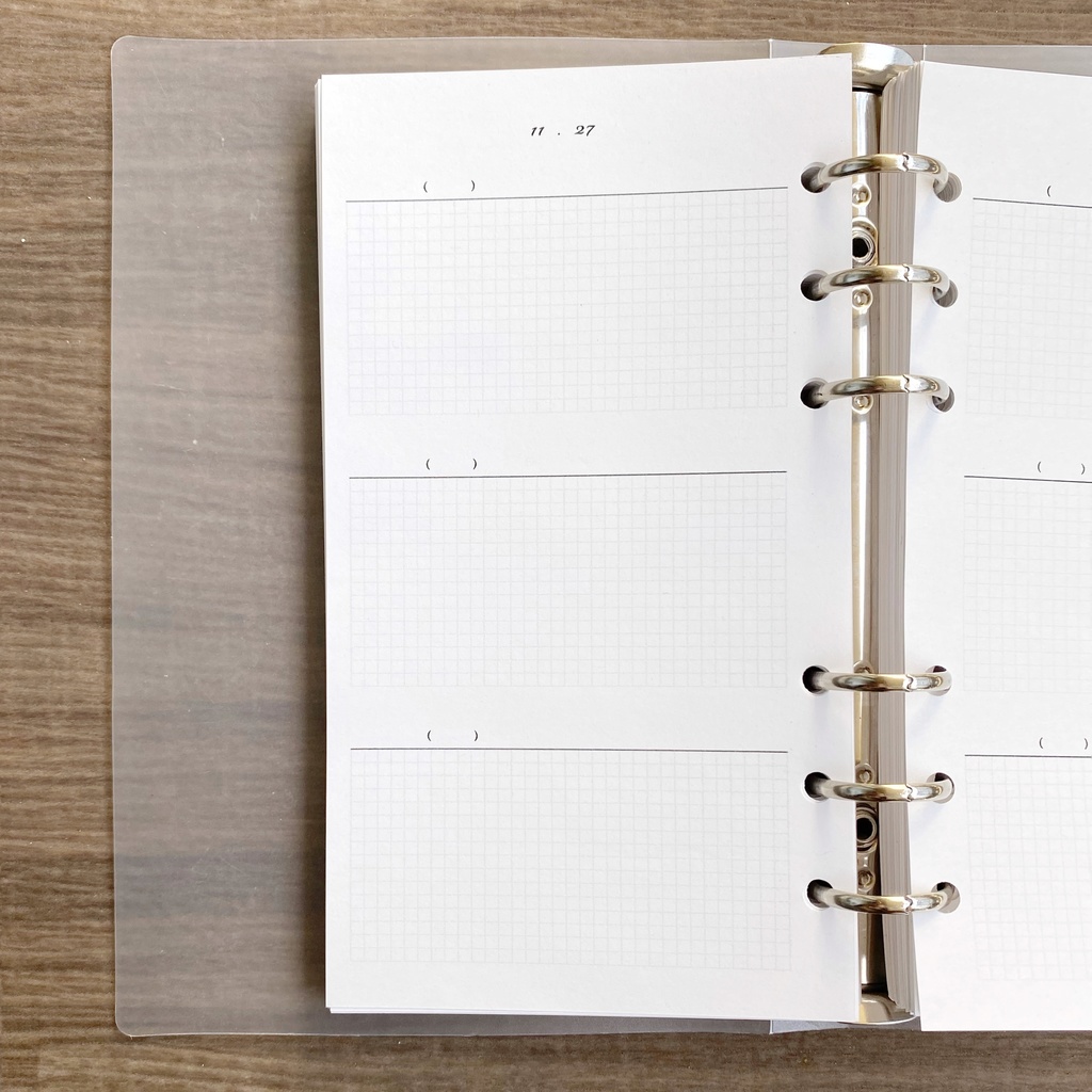 バイブル 3年連用日記 PDFデータ システム手帳リフィル