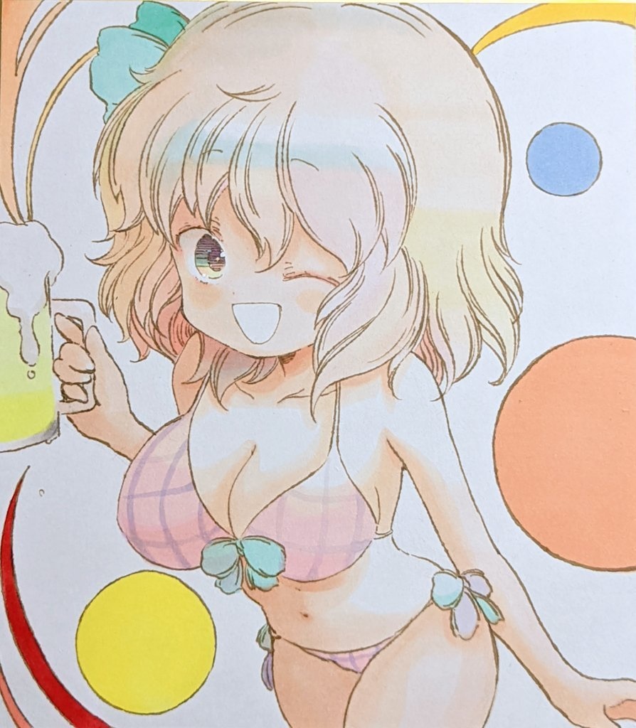 夏のビール子さん