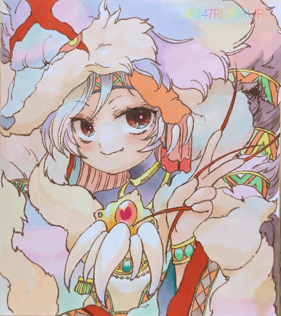 新干支装束影狼ちゃん