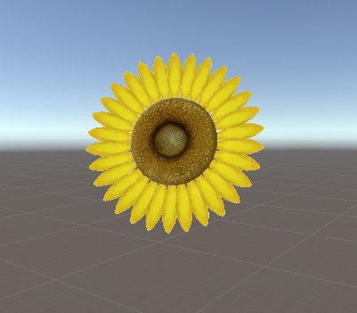 【VRChat向けモデル】ひまわり