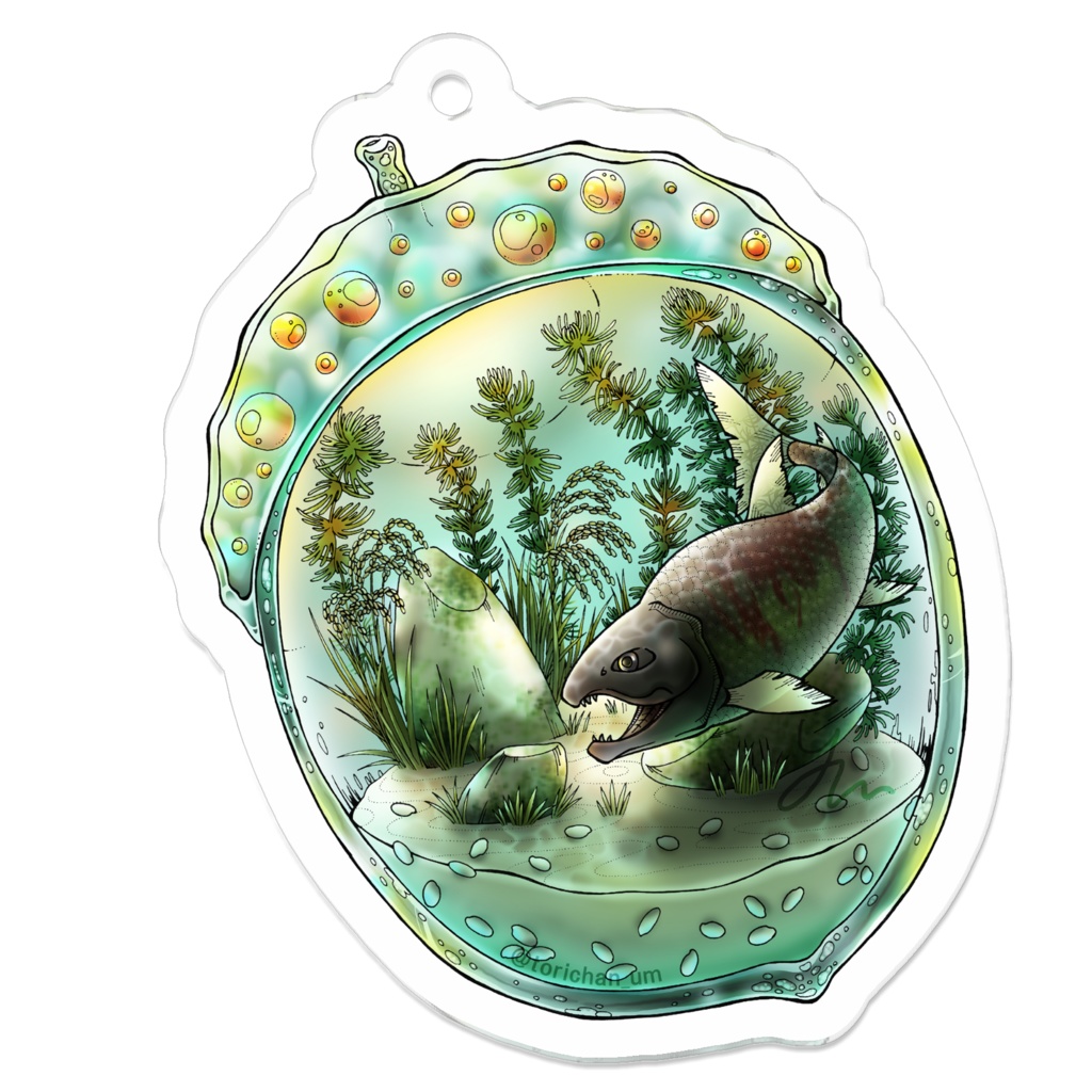 【キーホルダー】どんぐリウム【裏コーティングあり】