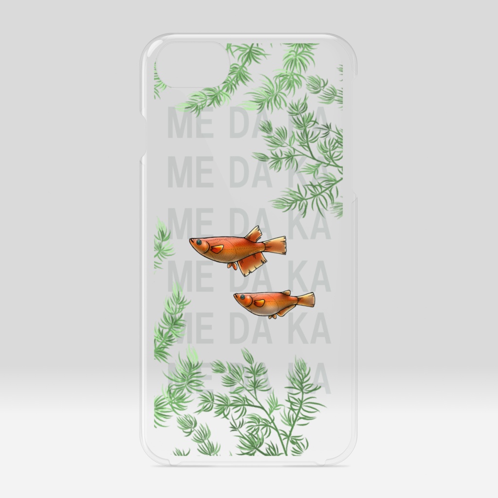 【iPhoneケース透明】ME DA KA - 楊貴妃