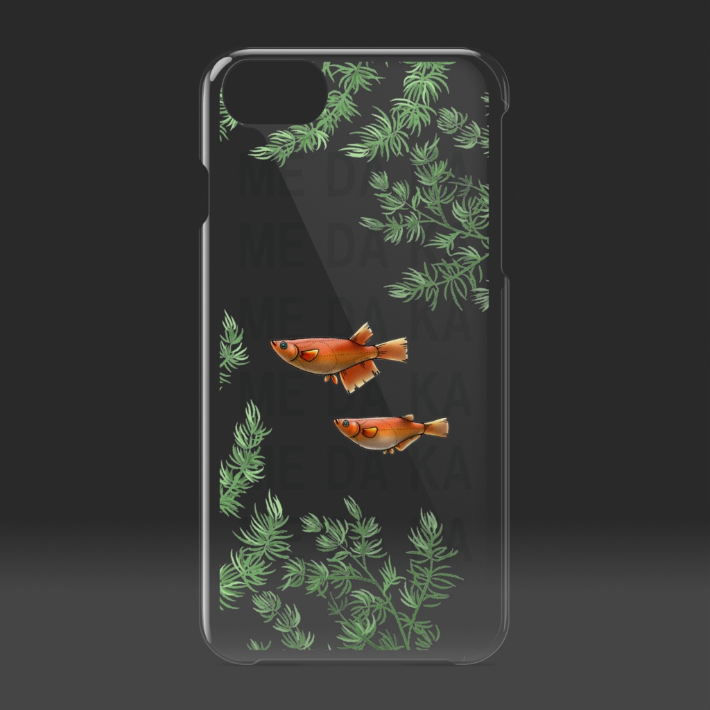 【iPhoneケース透明】ME DA KA - 楊貴妃