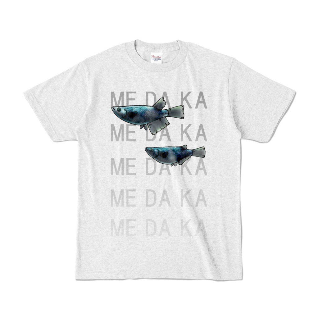 【カラーTシャツ】ME DA KA - 夜桜
