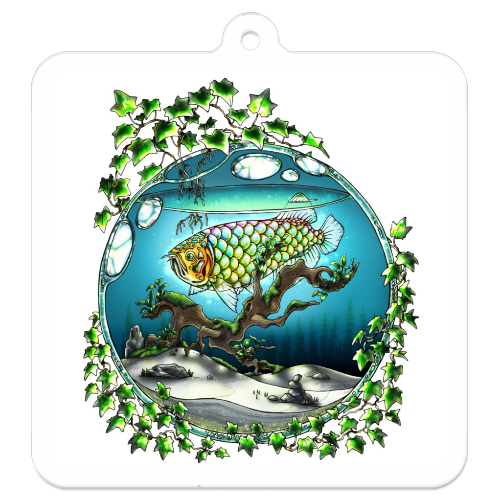 【キーホルダー】アロワナ