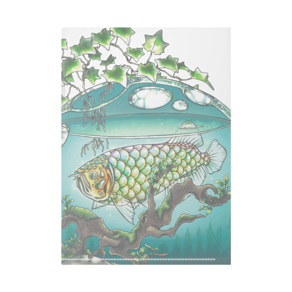 【クリアファイル】アロワナ