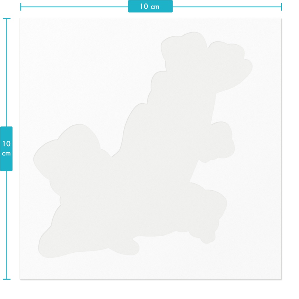 【ステッカー】胡蝶蘭とイルカ