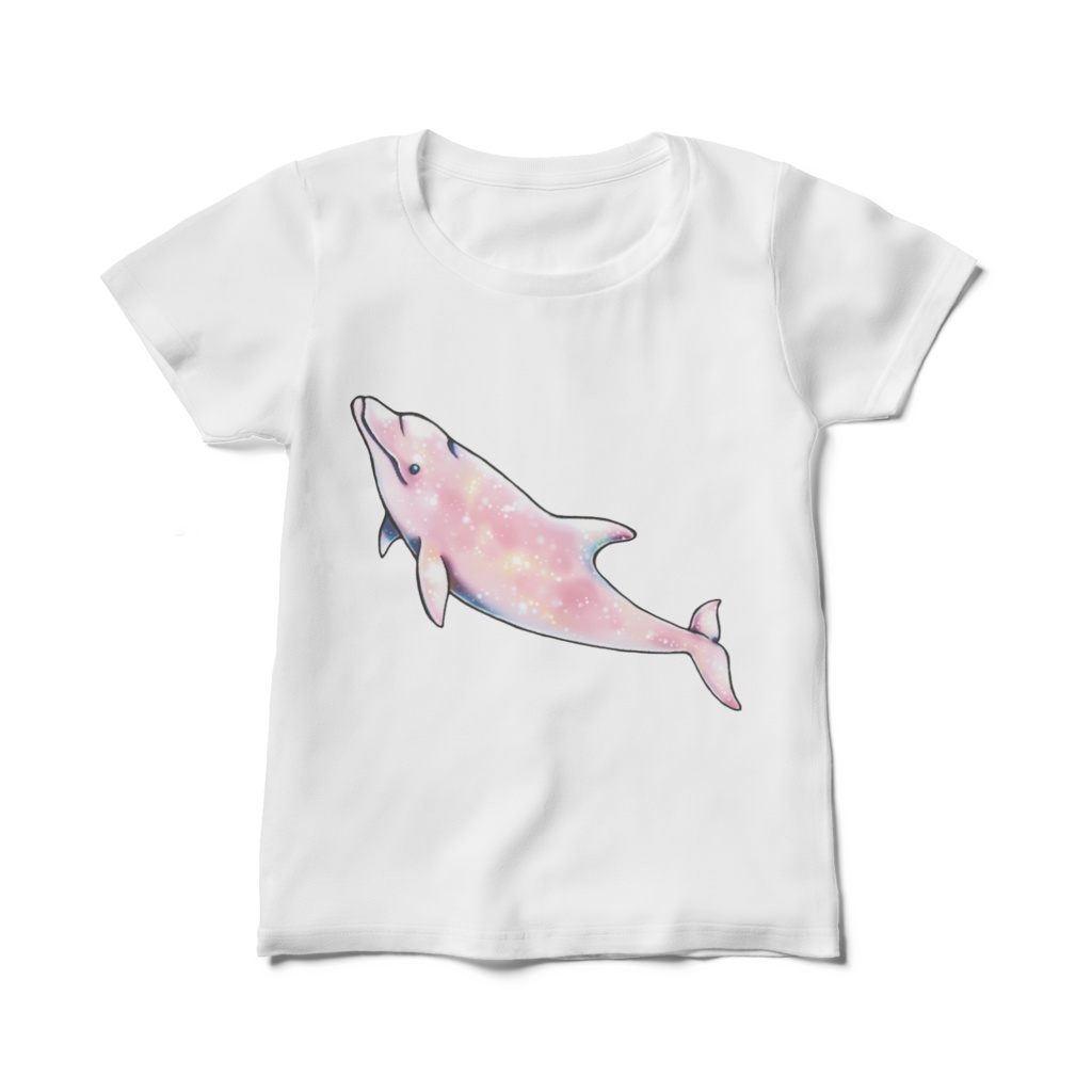 【Tシャツ/レディース】イルカ