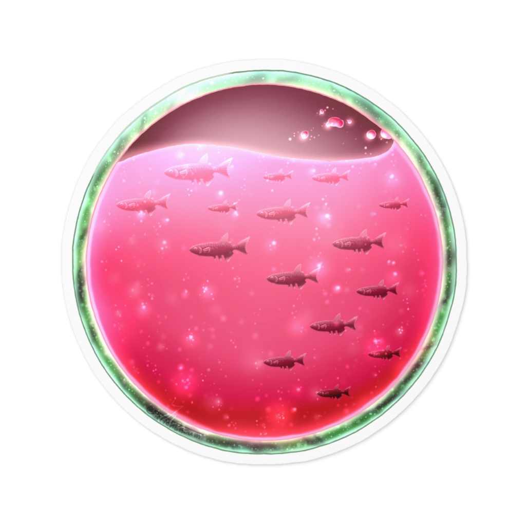 【ステッカー】すいか