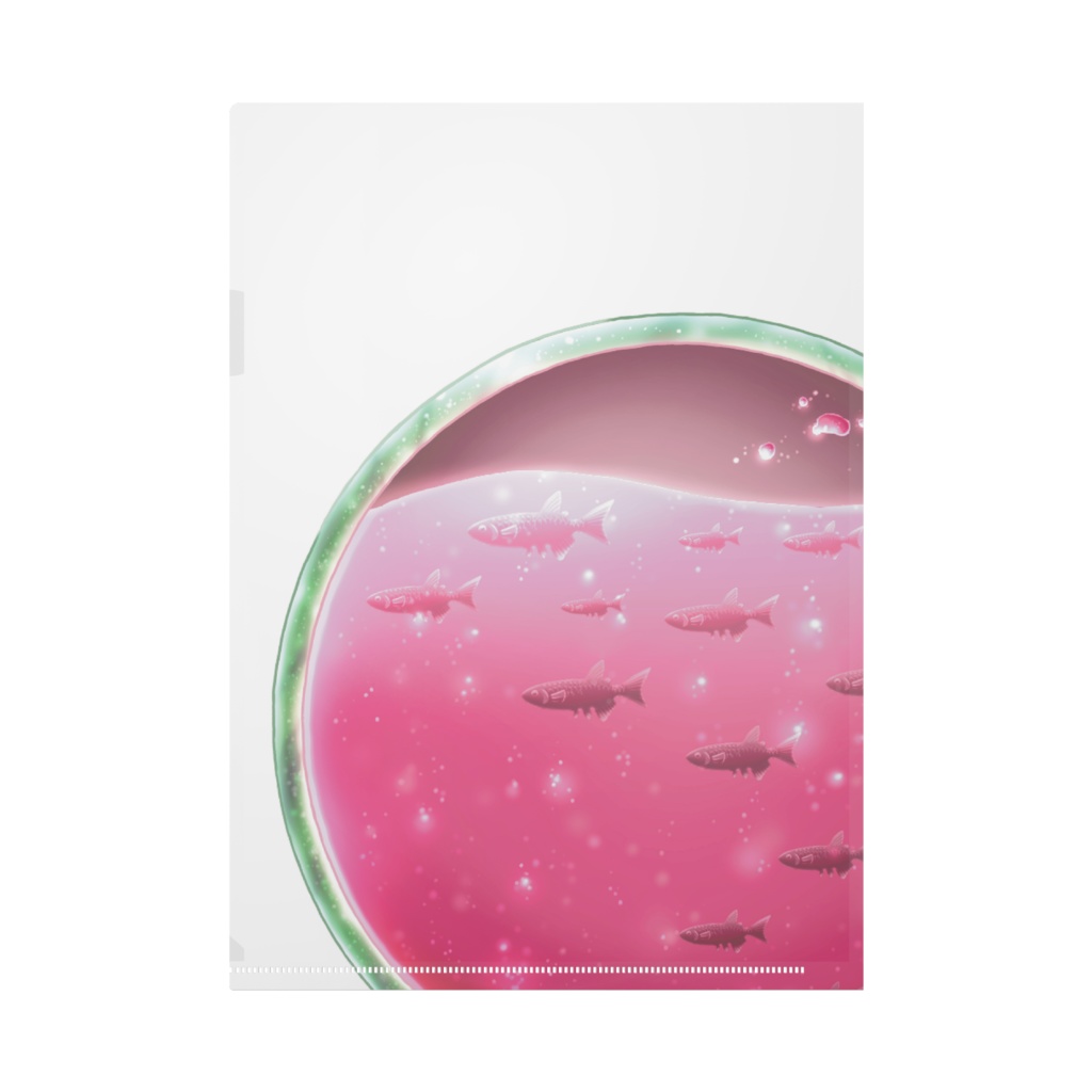 【クリアファイル】すいか