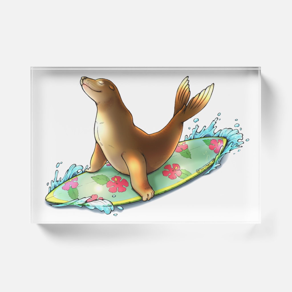 【アクリルブロック】アシカ