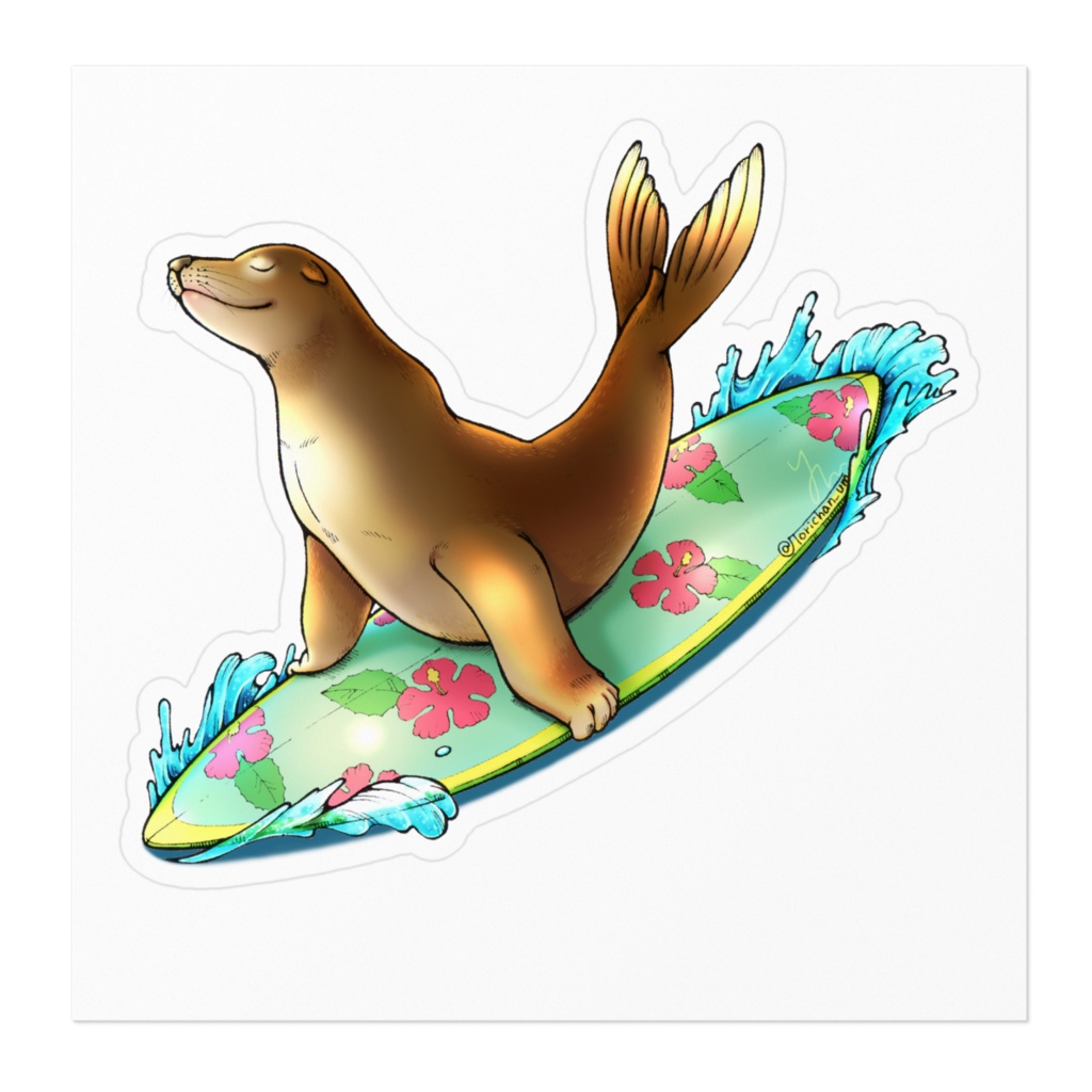 【ステッカー】アシカ