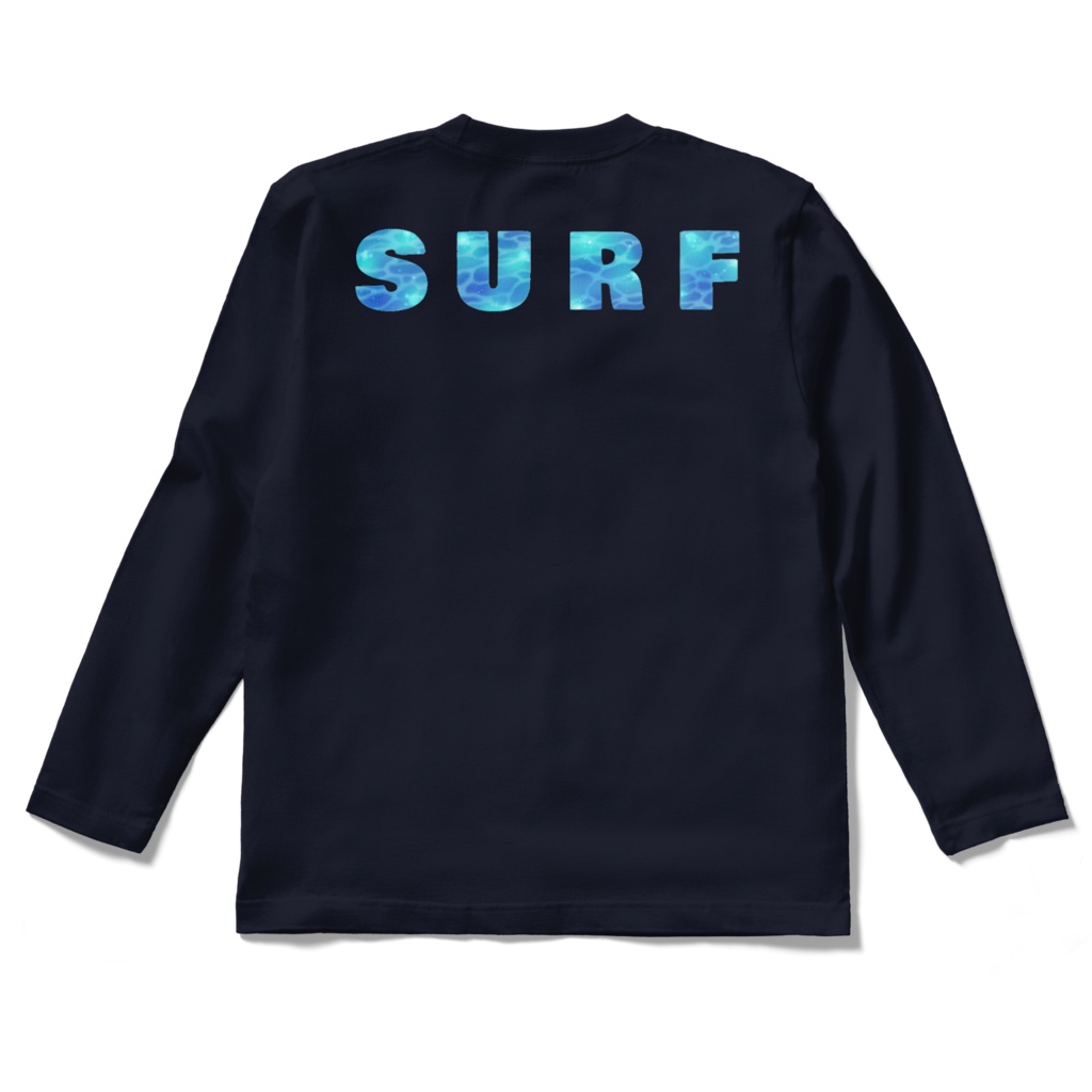 【長袖Tシャツ:黒:紺・両面】アシカ(4種類)