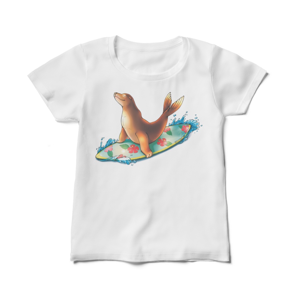 【レディースTシャツ】アシカ（4種類）