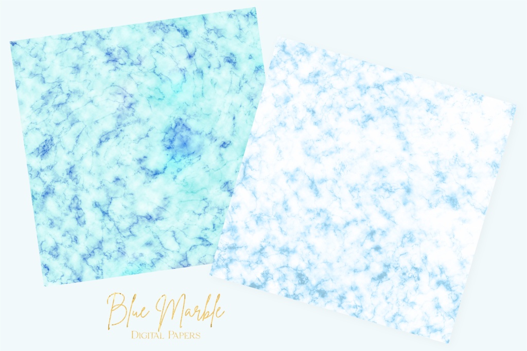 青と紫のマーブル大理石テクスチャ背景画像