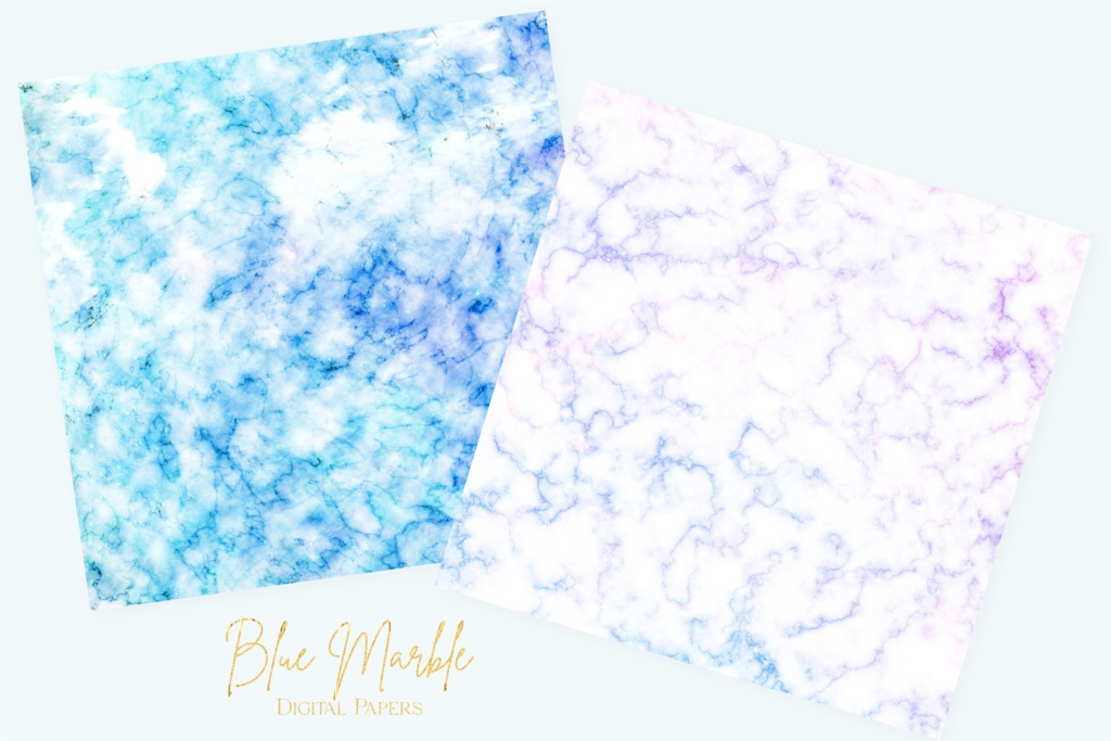 青と紫のマーブル大理石テクスチャ背景画像