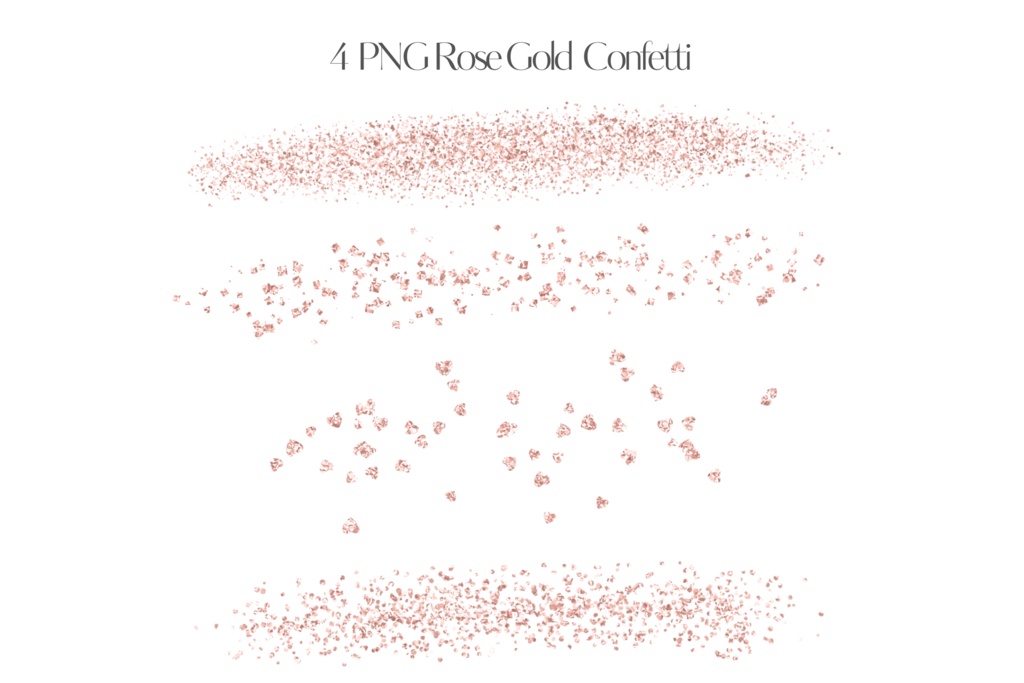 ローズゴールド&マーブル ブラシペイントテクスチャ キラキラ素材