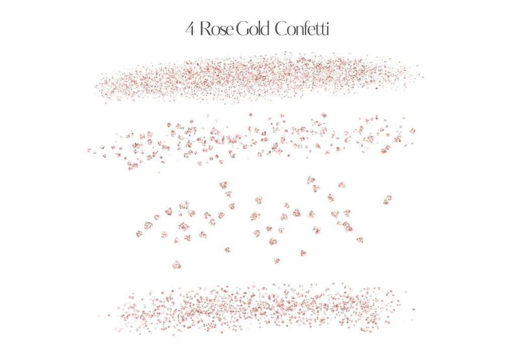 GoodNotes5ローズゴールドブラシデジタルステッカー