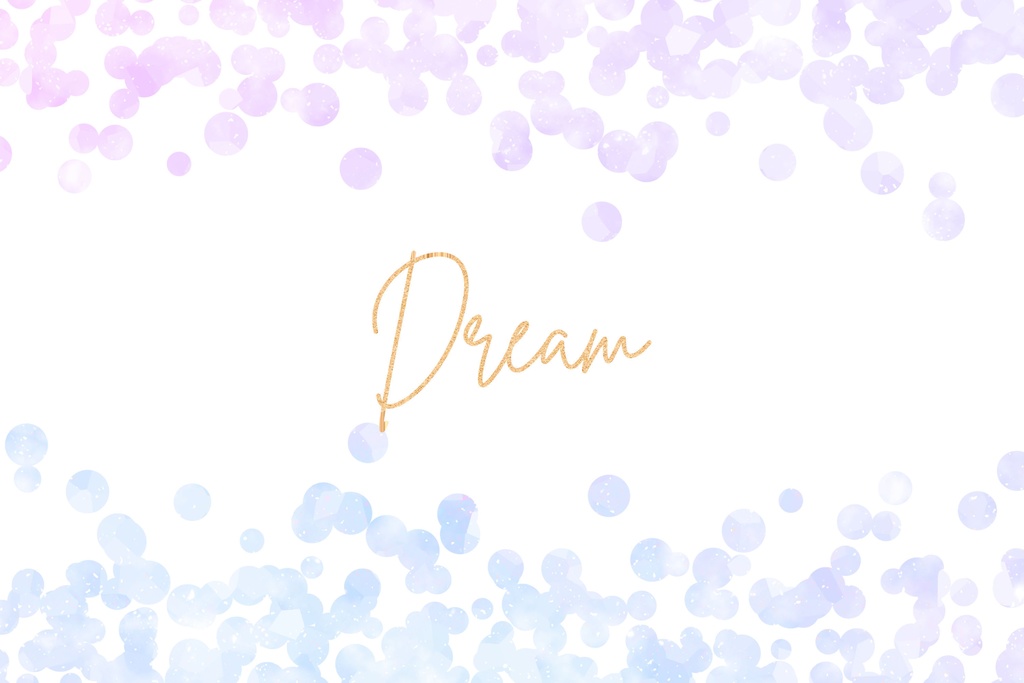 虹色クリスタルボーダーフレームライン素材