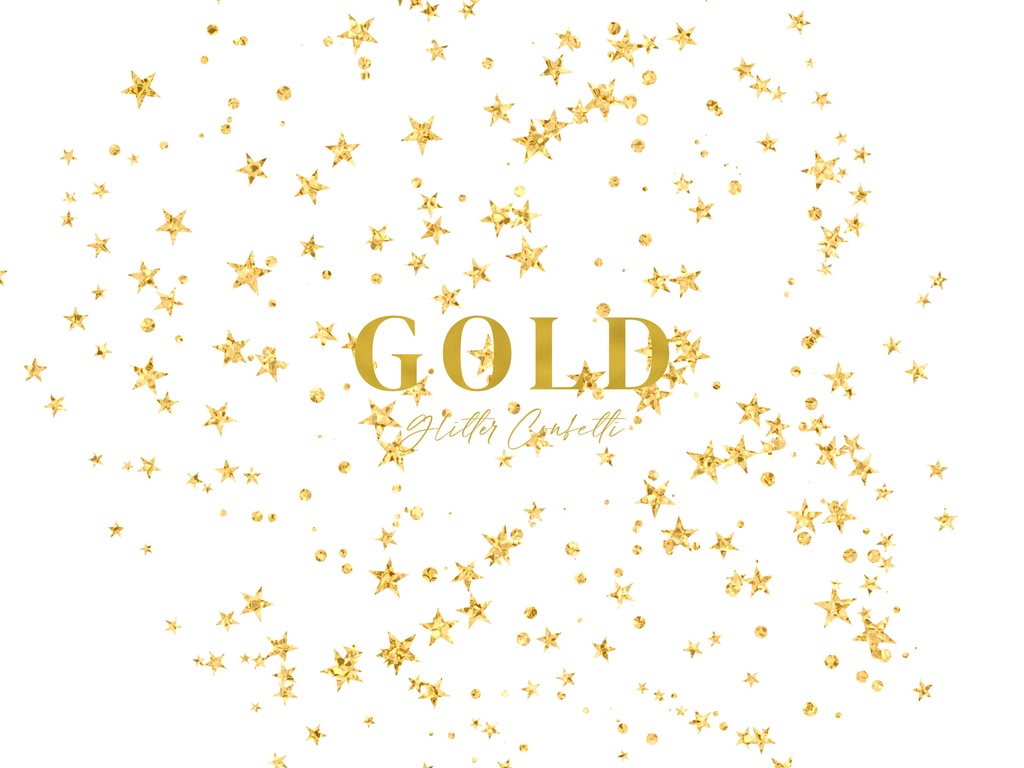 ゴールドグリッター素材|キラキラ素材|金箔紙吹雪素材