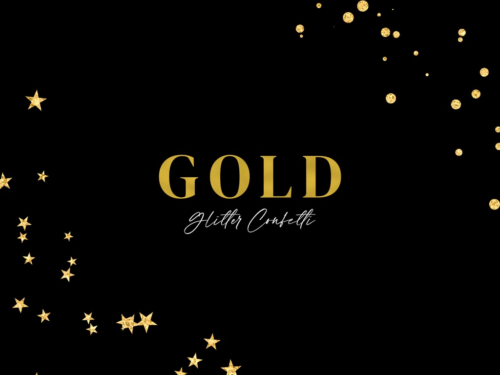 ゴールドグリッター素材|キラキラ素材|金箔紙吹雪素材