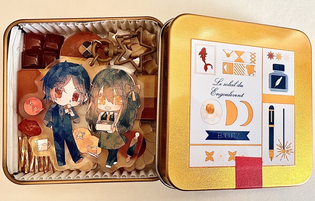 手のひらクッキー缶(アクキー付き)