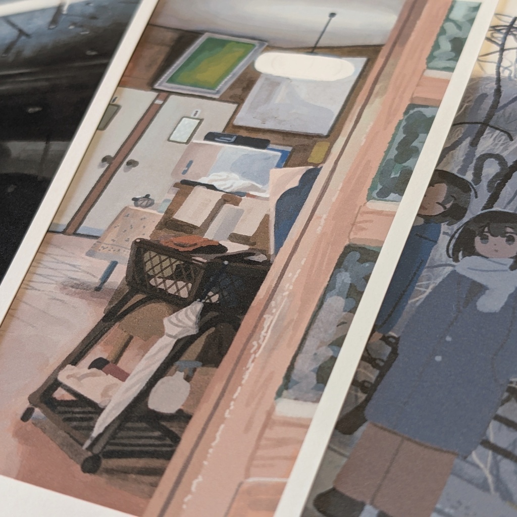 内と外のポストカードセット