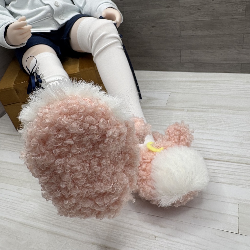 ドール用モコモコルームシューズ　MDD、SDM、DD.SDサイズ