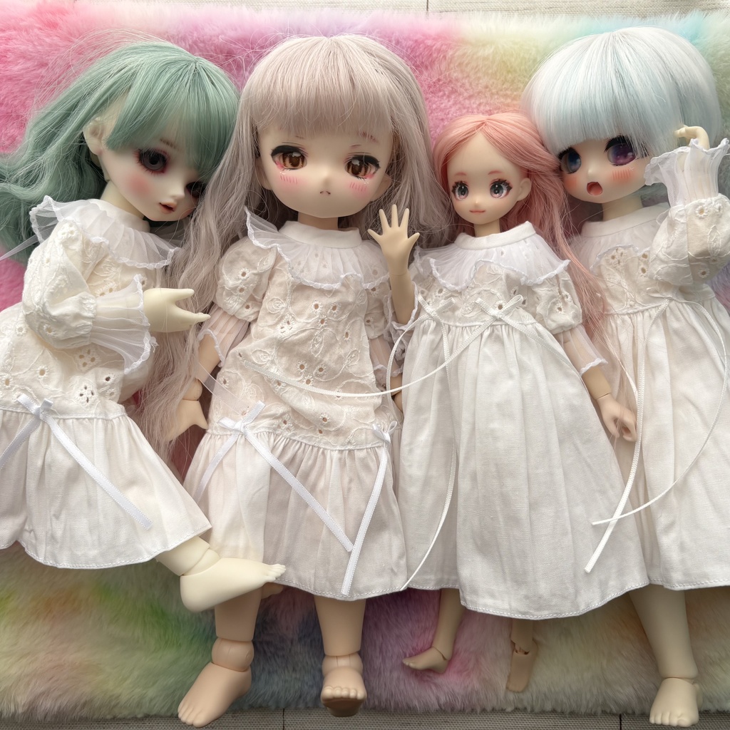 おやすみ服　1/6ドールサイズ　22cm〜27cm、幼SDサイズ