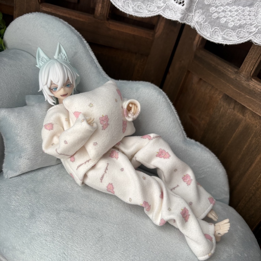 もちもちパジャマ　22cmドール・シチリアの追憶・ボニーバニー6サイズ