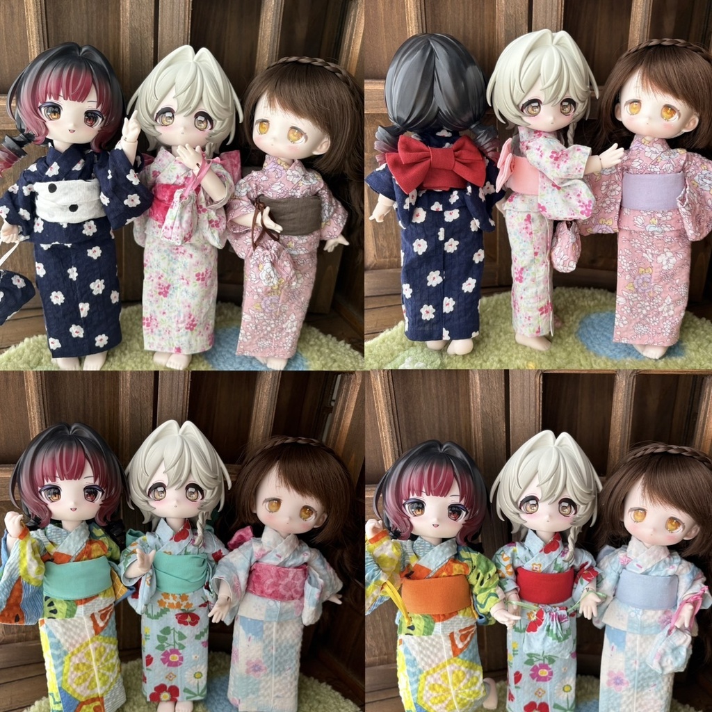 ボニーバニー6サイズ　浴衣セット
