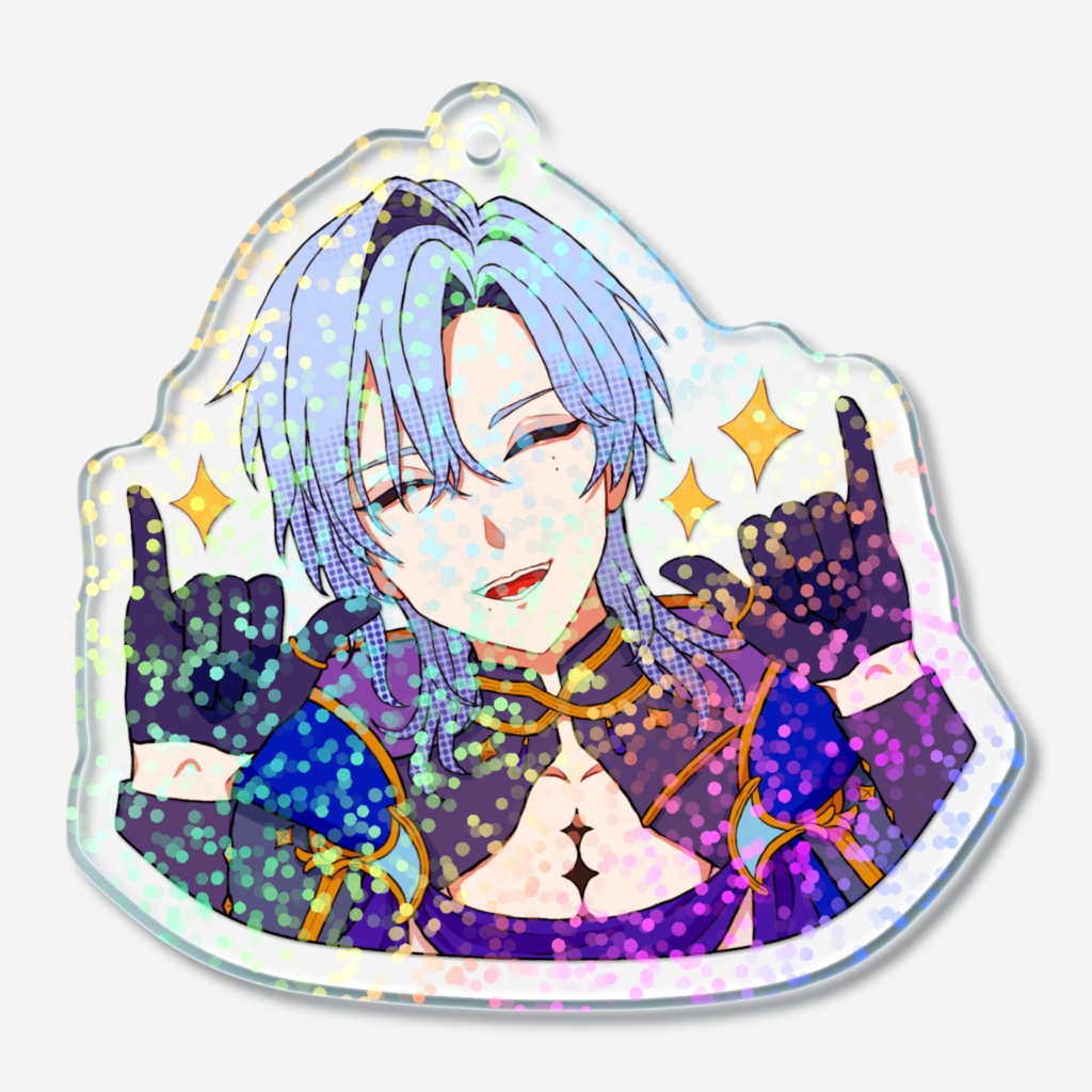 ミランさんキラキラ✨アクキー（ハピシン）