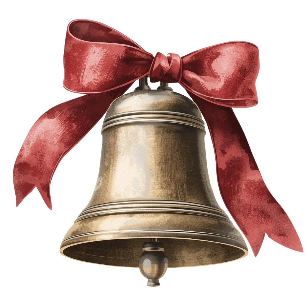 【背景透過PNG】アンティーク赤クリスマス素材10点セット