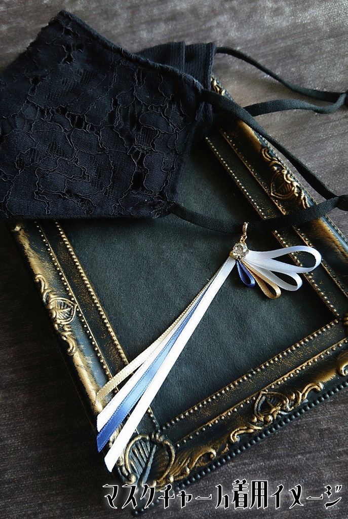 篭手切江 豊前江 桑名江 松井江 五月雨江 村雲江【刀蝶の絹飾り】マスクリボンorピアスorイヤリング