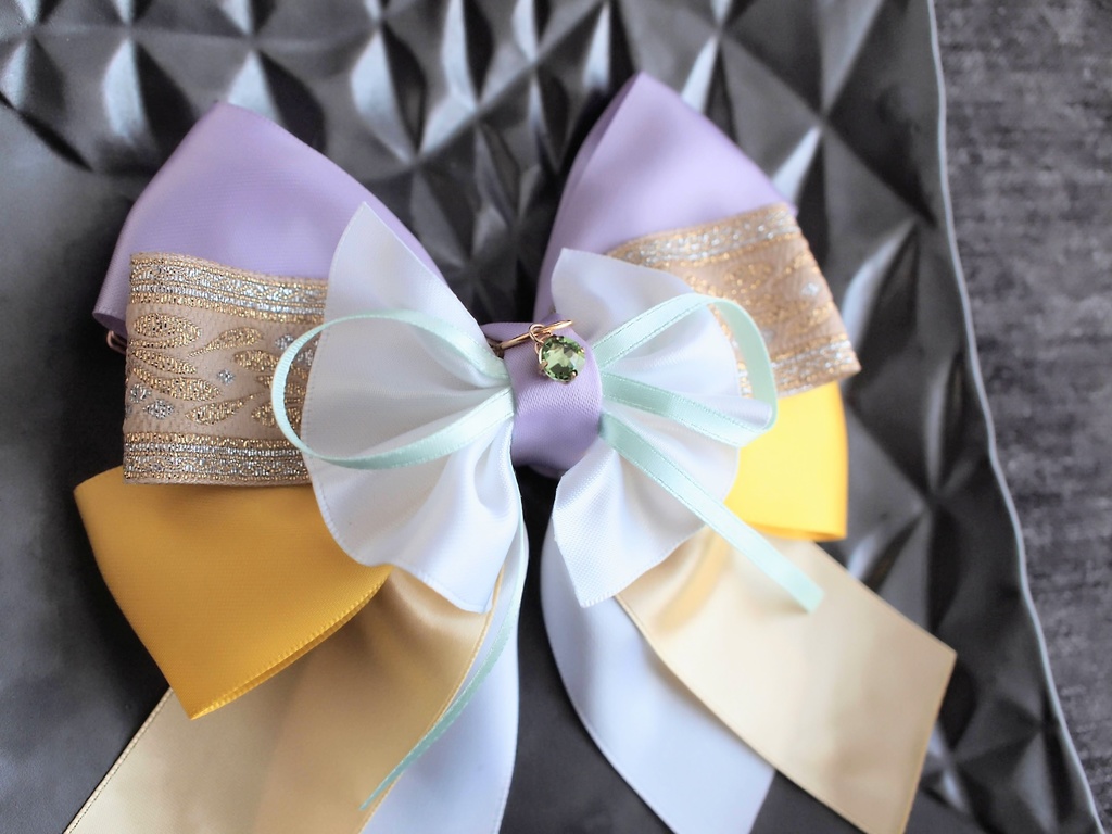 蜂須賀虎徹 長曽祢虎徹 浦島虎徹 【夢見蝶の絹飾り】ペンラリボンorバッグチャームorヘアアクセ