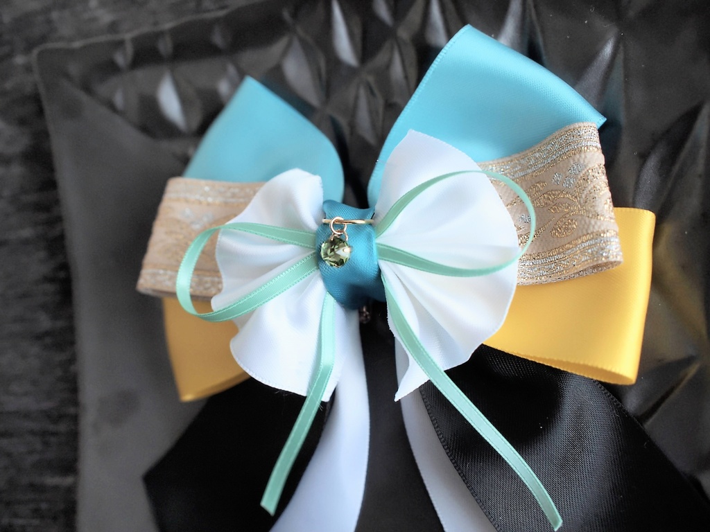 蜂須賀虎徹 長曽祢虎徹 浦島虎徹 【夢見蝶の絹飾り】ペンラリボンorバッグチャームorヘアアクセ