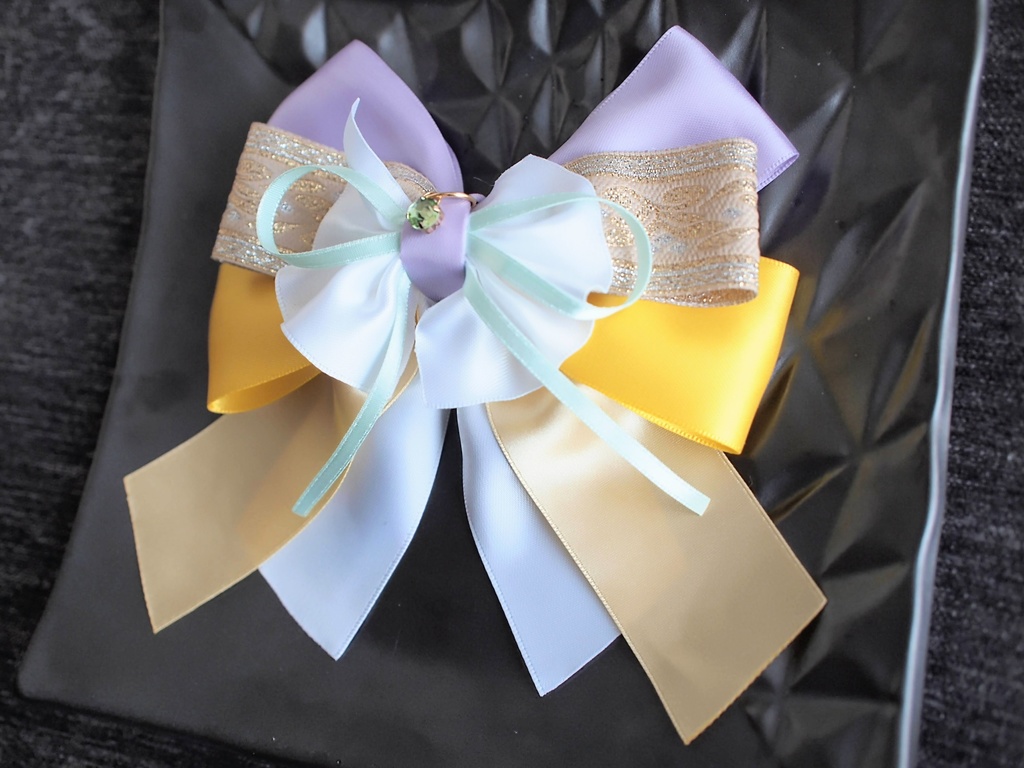 蜂須賀虎徹 長曽祢虎徹 浦島虎徹 【夢見蝶の絹飾り】ペンラリボンorバッグチャームorヘアアクセ