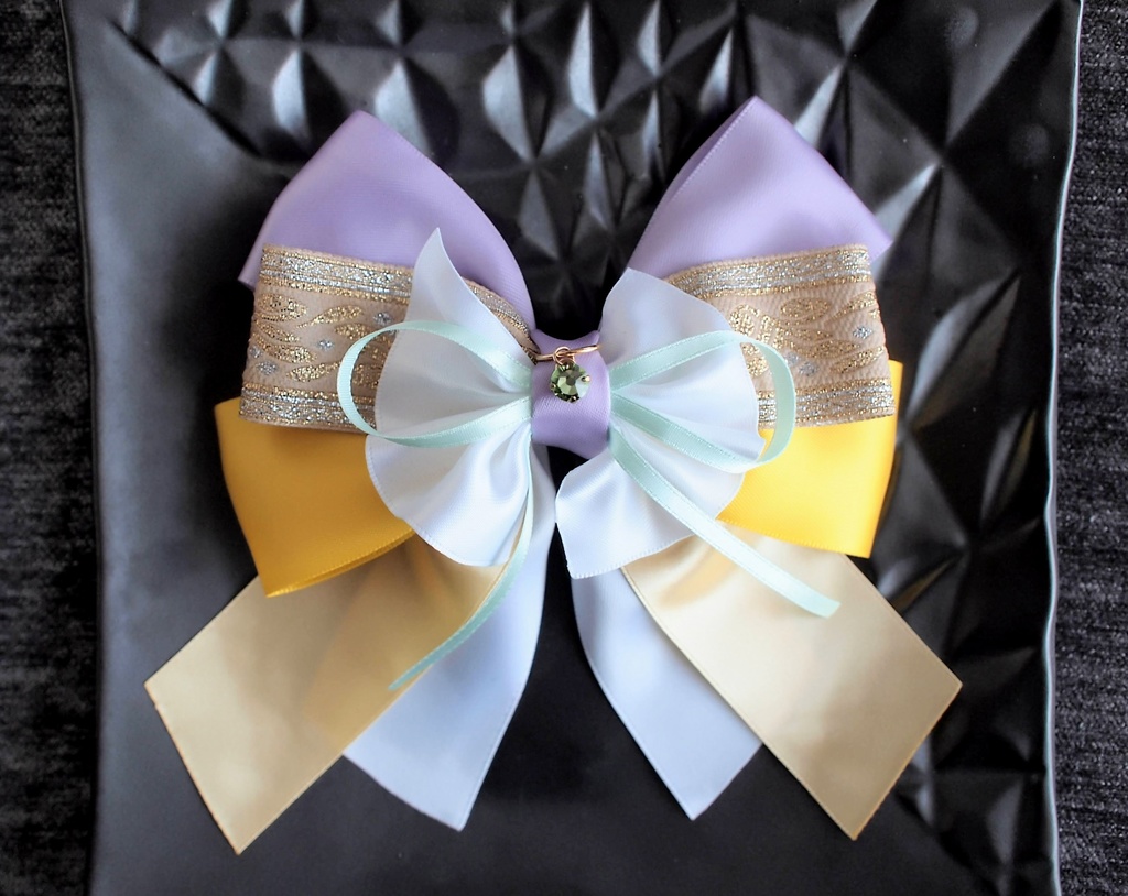 蜂須賀虎徹 長曽祢虎徹 浦島虎徹 【夢見蝶の絹飾り】ペンラリボンorバッグチャームorヘアアクセ