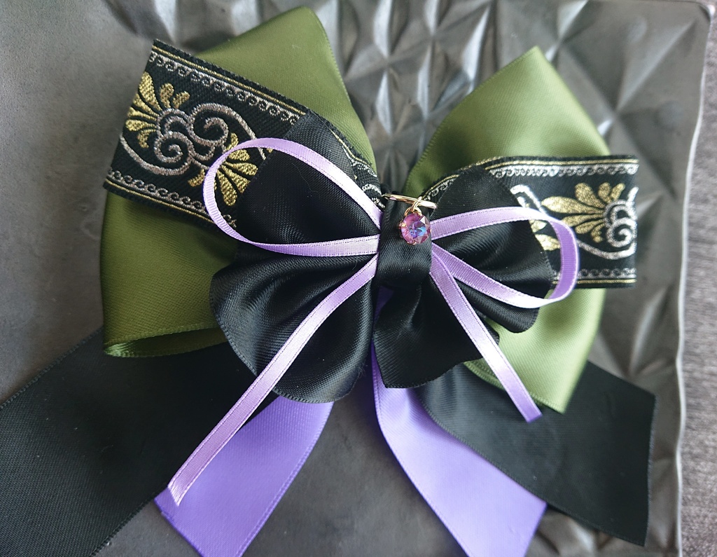 篭手切江 豊前江 桑名江 松井江 五月雨江 村雲江【夢見蝶の絹飾り】ペンラリボンorバッグチャームorヘアアクセ