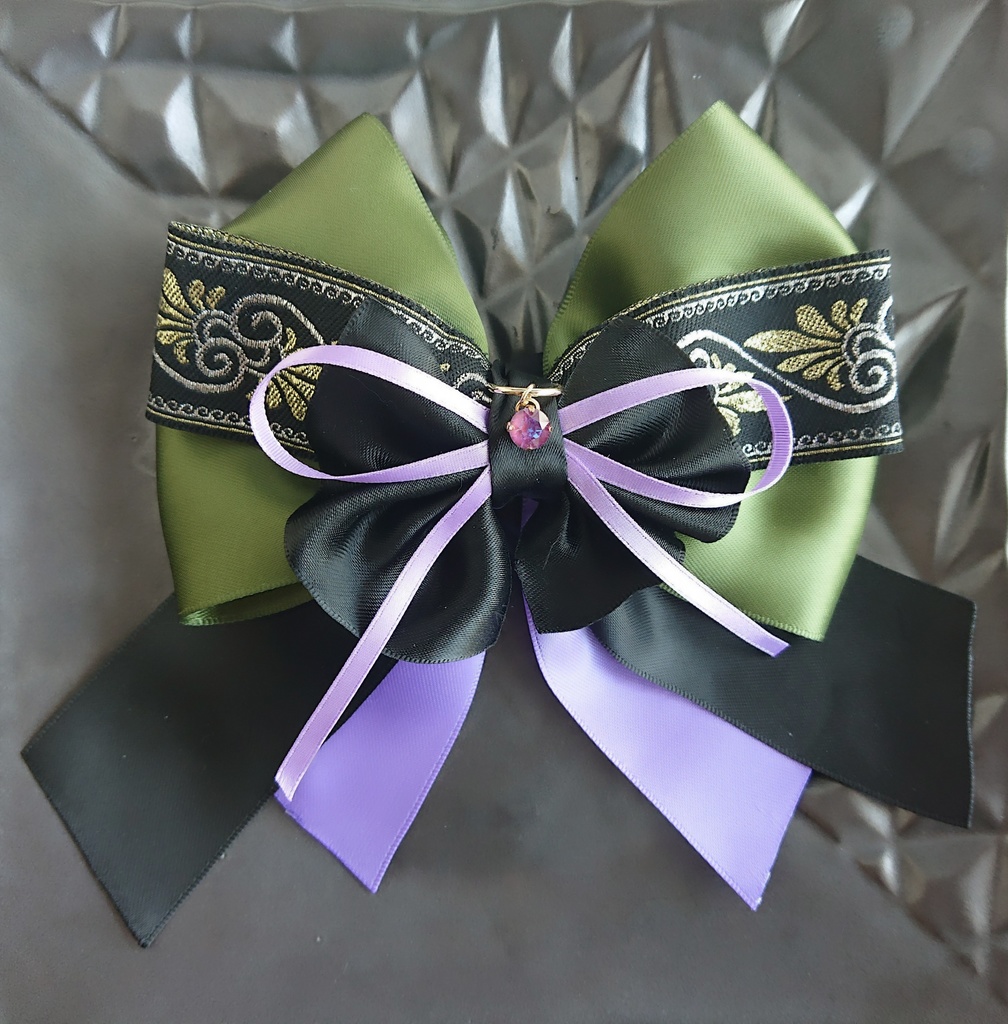 篭手切江 豊前江 桑名江 松井江 五月雨江 村雲江【夢見蝶の絹飾り】ペンラリボンorバッグチャームorヘアアクセ