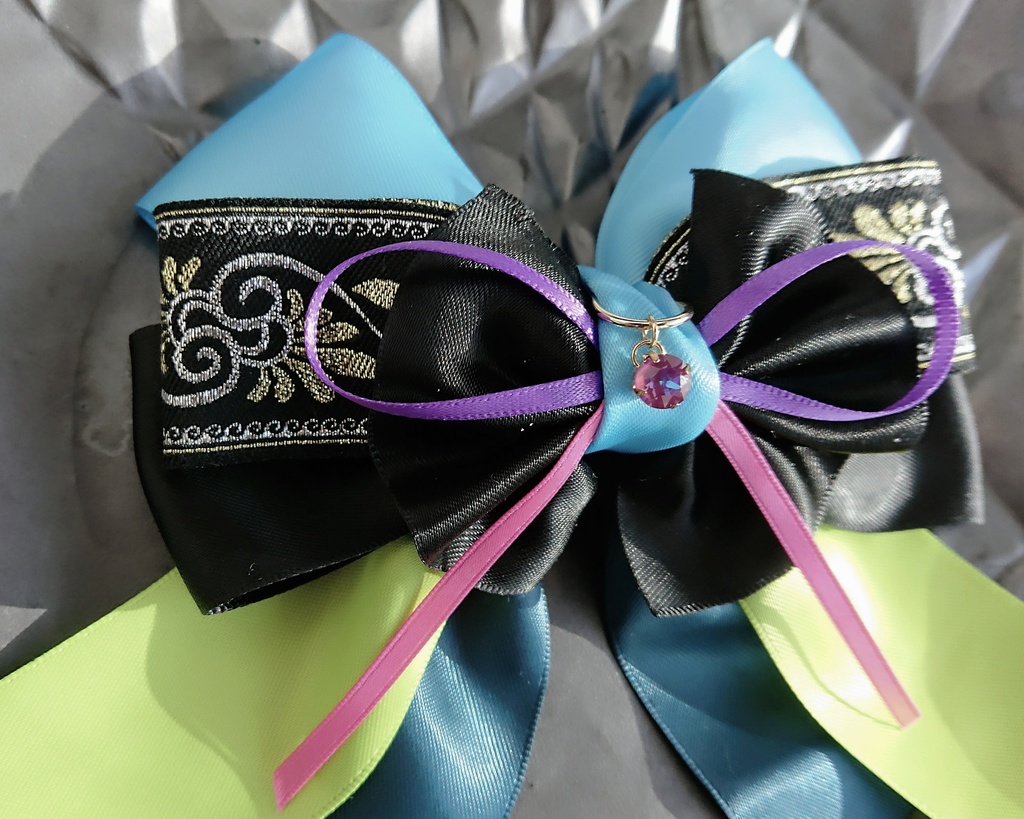 小竜景光 【夢見蝶の絹飾り】ペンラリボンorバッグチャームorヘアアクセ