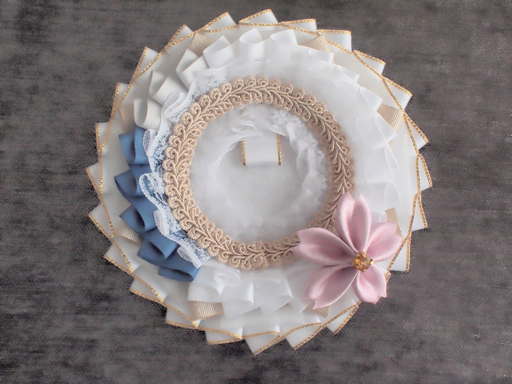 鶴丸国永 大倶利伽羅 【雛菊桜のロゼット】