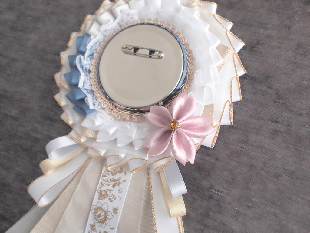 鶴丸国永 大倶利伽羅 【雛菊桜のロゼット】