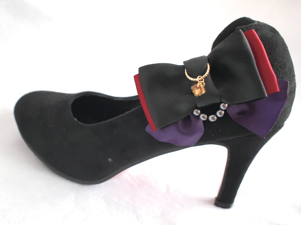 鶴丸国永 大倶利伽羅 【蜂鳥の絹飾り】バッグチャーム、ペンラリボン、ブローチ、シューズクリップetc.