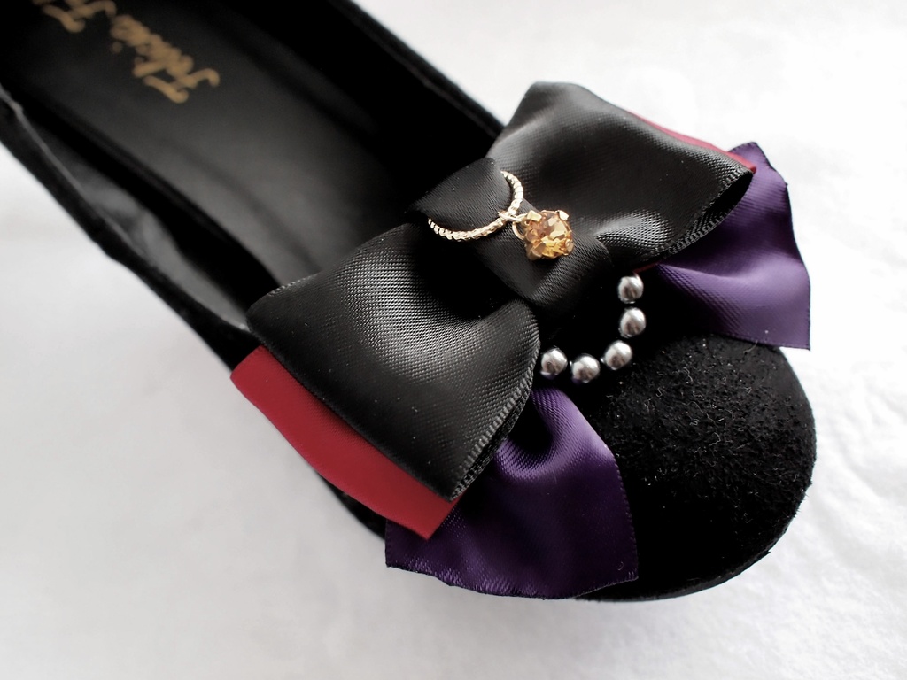 鶴丸国永 大倶利伽羅 【蜂鳥の絹飾り】バッグチャーム、ペンラリボン、ブローチ、シューズクリップetc.